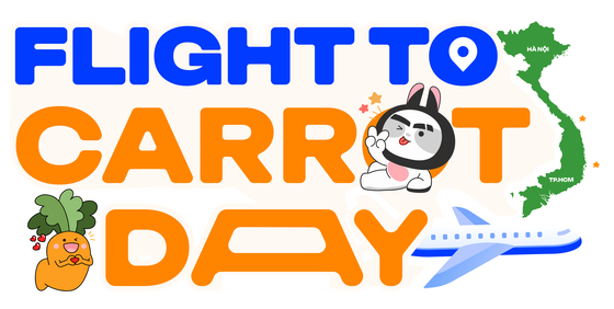 Flight to Carrot Day — Jun Pham Airways